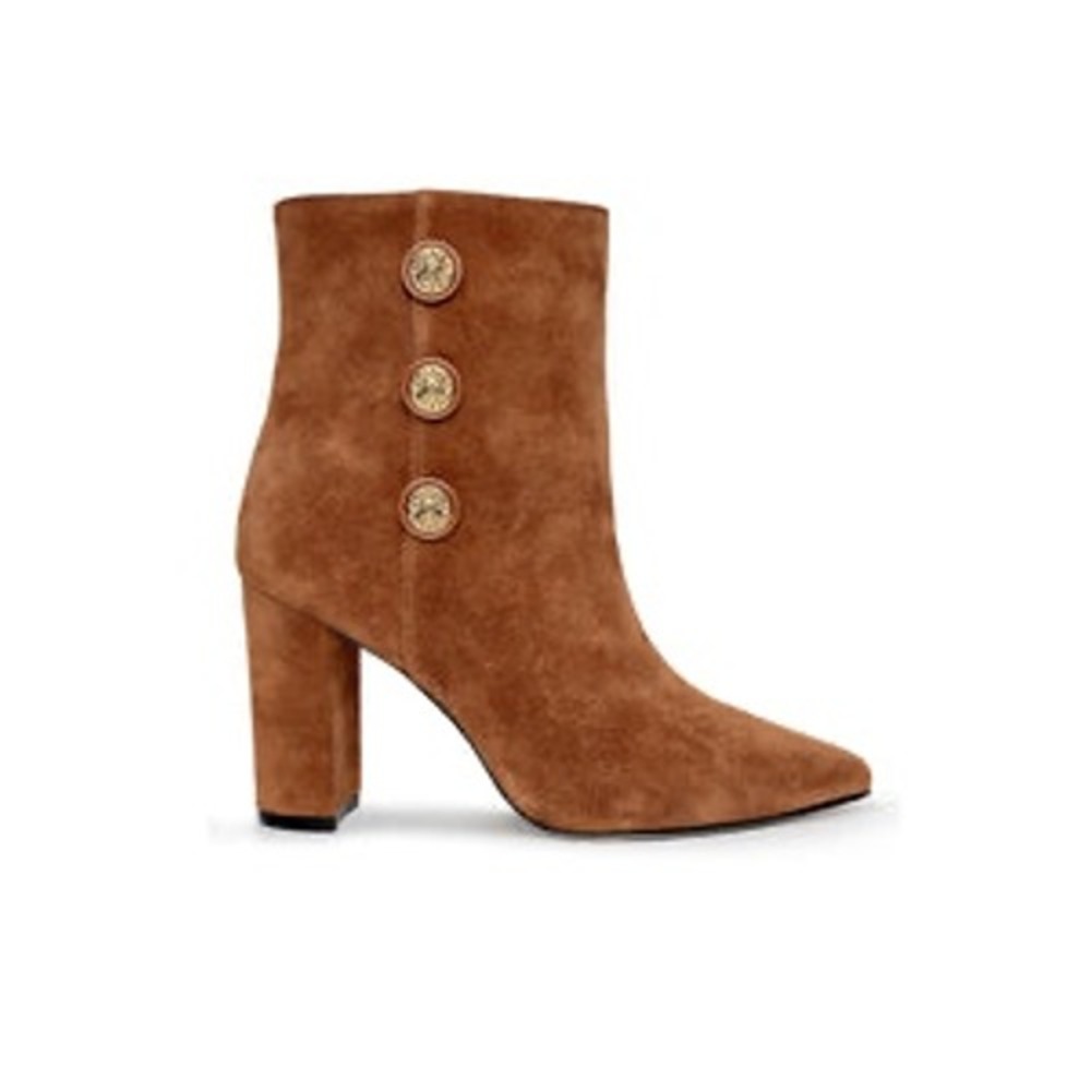 NWT L'Agence Theodora II Suede Bootie / Size 6! / BRAND NEW! /‎ MSRP of $445!